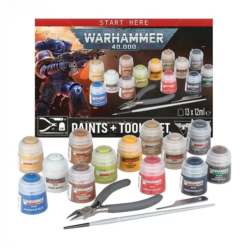 Gouache Paint Set - Colored Pigments Painting Tool Set Painting