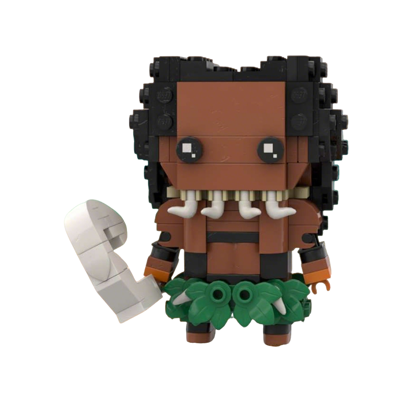 Art Craft Gift Ideas - 199pcs MOC BrickHeadz Maui Model Building