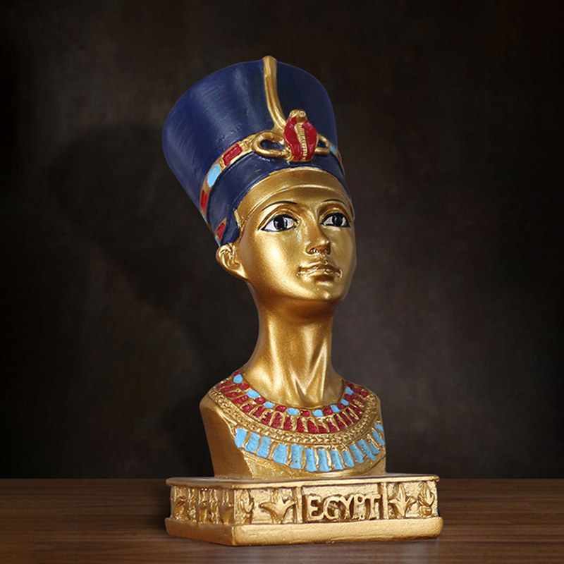 Queen Art Craft - Egyptian Queen Ornament Resin Retro Arts