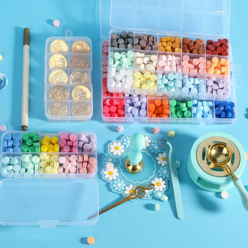 Wax Seal Stamp Set Kit Lacquer - Batik Wax Kit ulasan dan harga