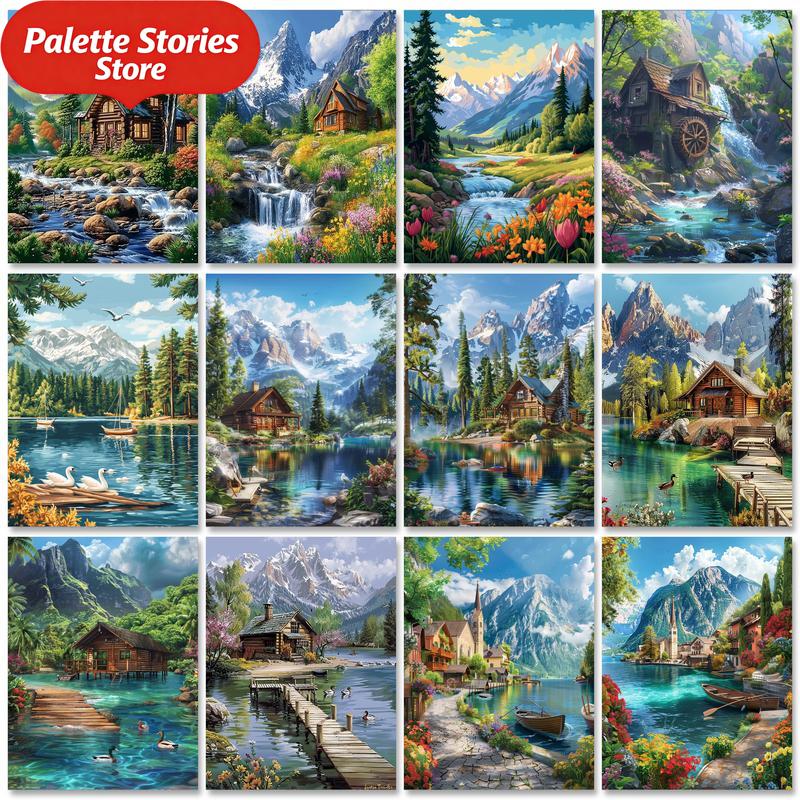 FramelessPainting By Numbers M - Art Craft Village ulasan dan harga