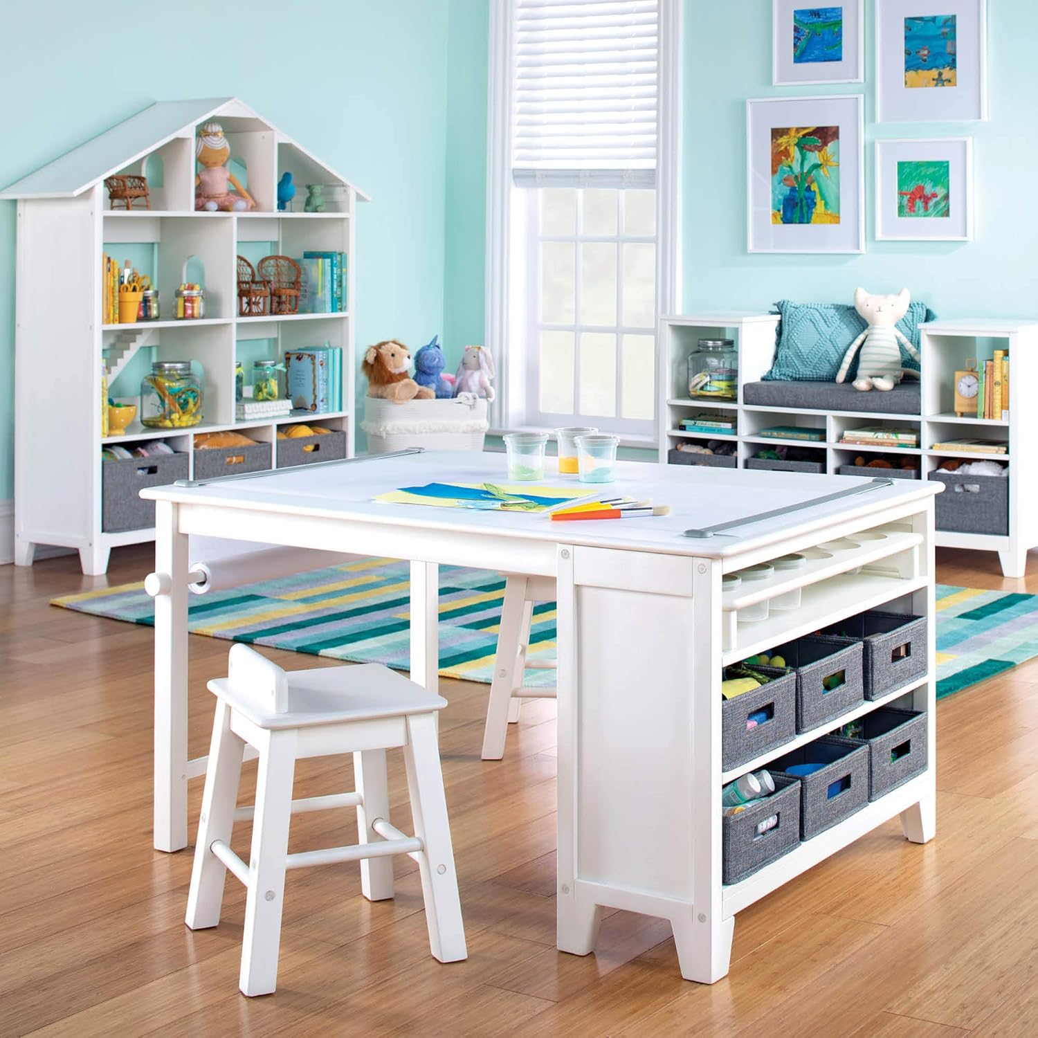 Kids' Art Table and Chair Set  - School Of Art X Craft ulasan dan harga