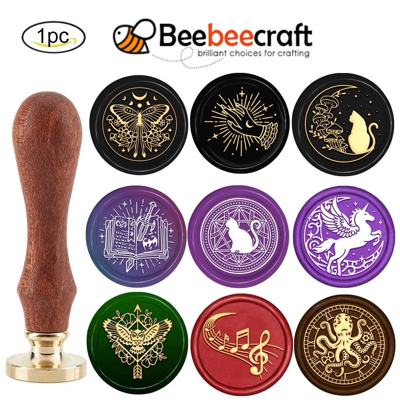 1PC Butterfly Wax Seal Stamp K - Batik Wax Kit ulasan dan harga