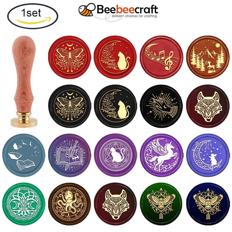1PC Butterfly Wax Seal Stamp K - Batik Wax Kit ulasan dan harga