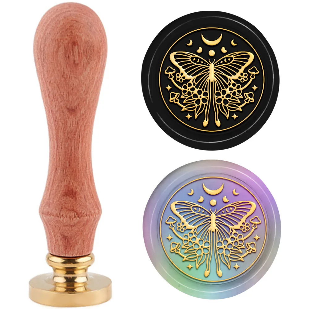 1PC Butterfly Wax Seal Stamp K - Batik Wax Kit ulasan dan harga