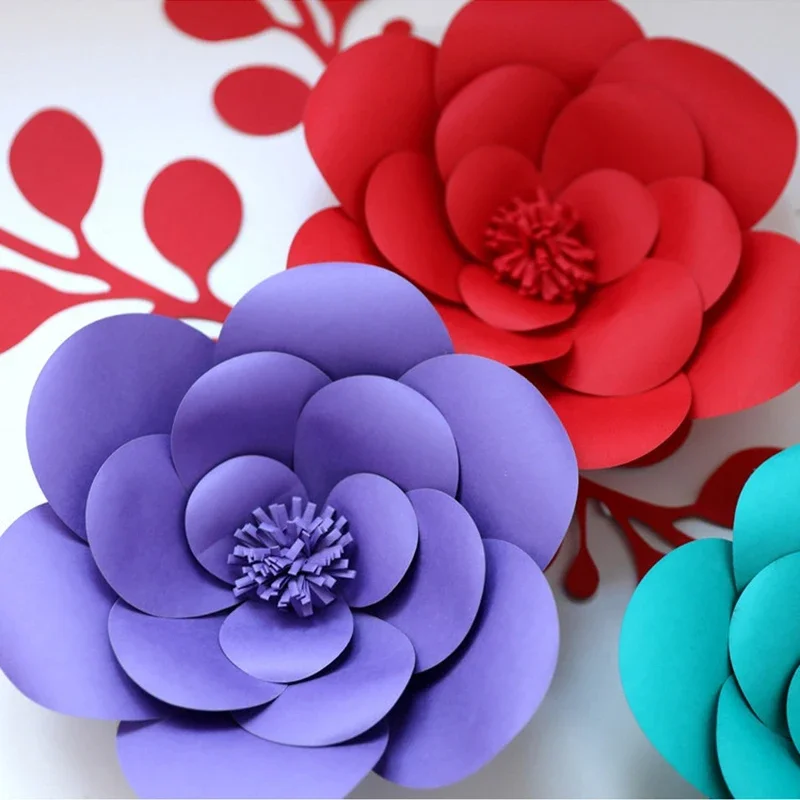 DIY Artificial Large Paper Ros - Art Craft Event ulasan dan harga
