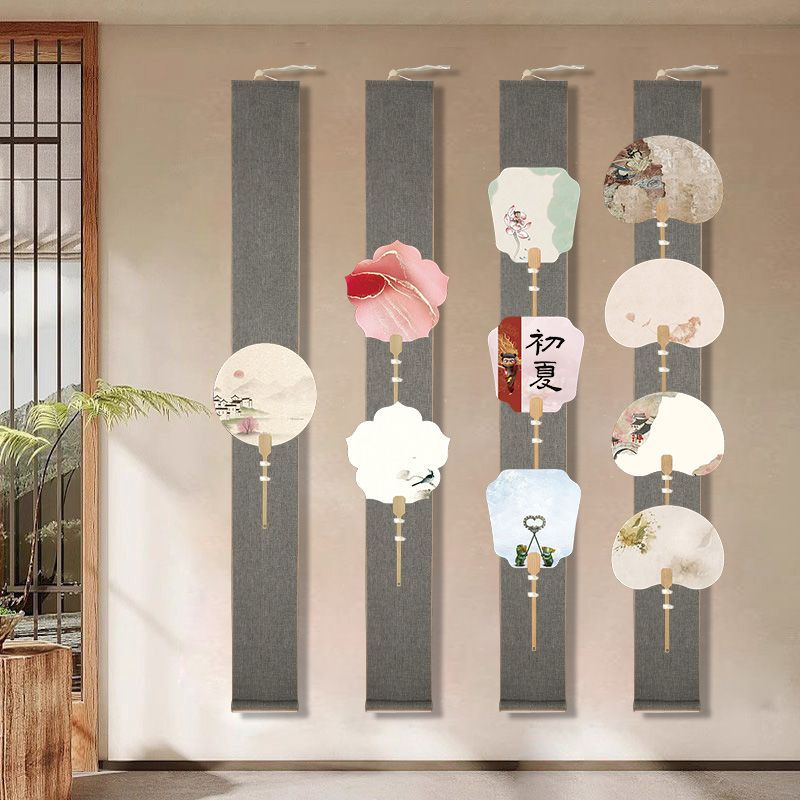 Hanging Scroll Rack Stand Hold - Exhibition Of Art And Craft ulasan dan harga