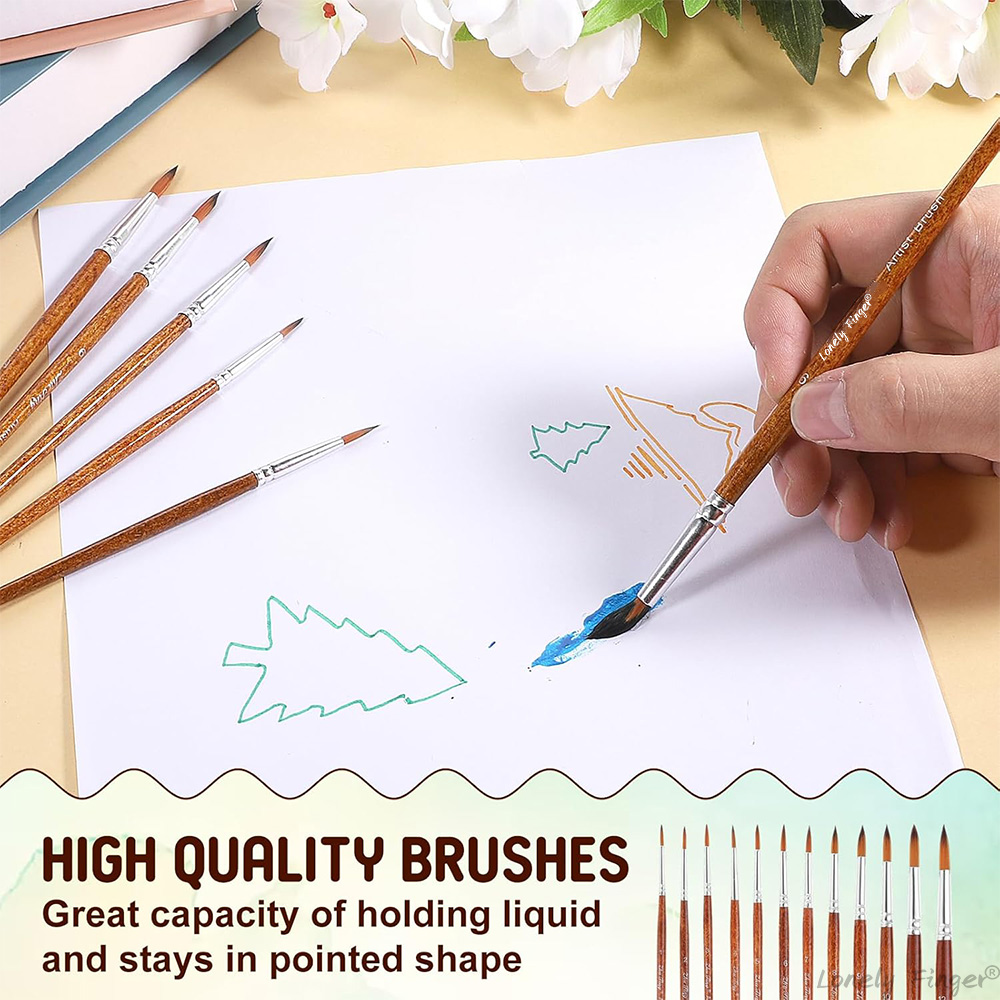 12pcs Artist Watercolor Paint  - Gouache Paint Set ulasan dan harga