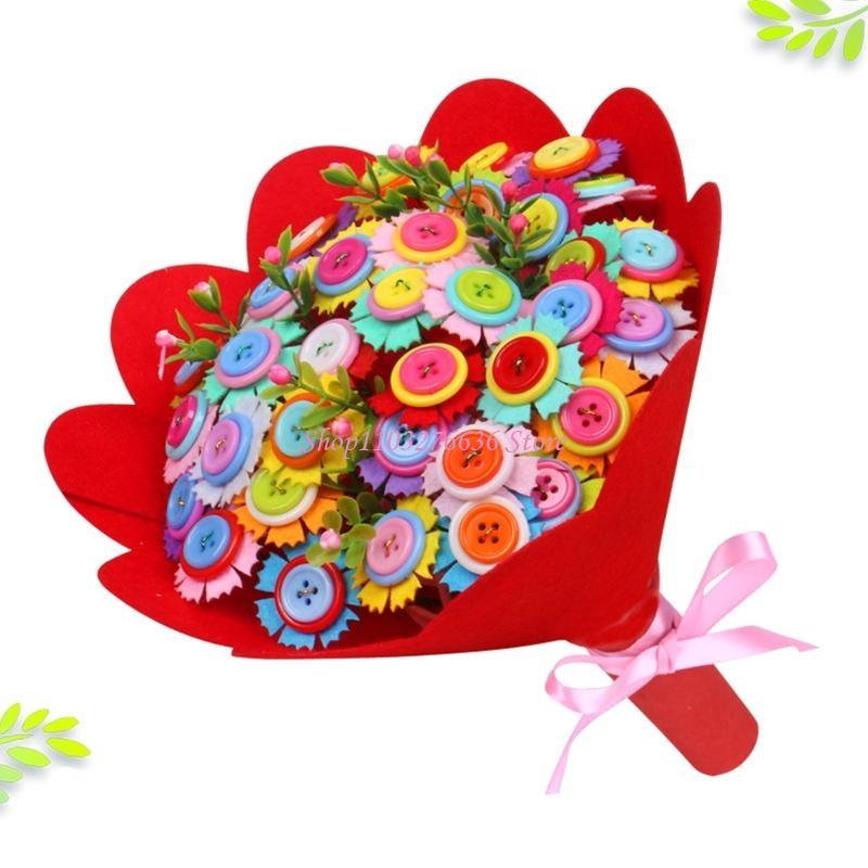 R6FD Diy Bridal Bouquet Materi - Art Craft Mother'S Day ulasan dan harga