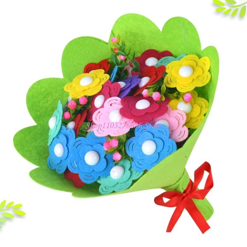R6FD Diy Bridal Bouquet Materi - Art Craft Mother'S Day ulasan dan harga