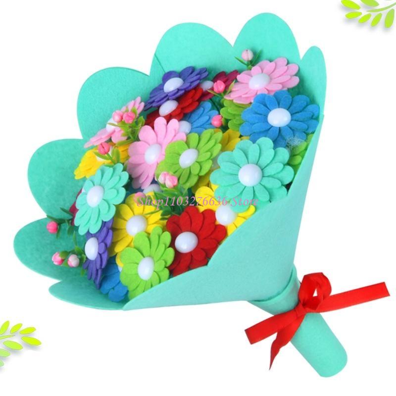 R6FD Diy Bridal Bouquet Materi - Art Craft Mother'S Day ulasan dan harga