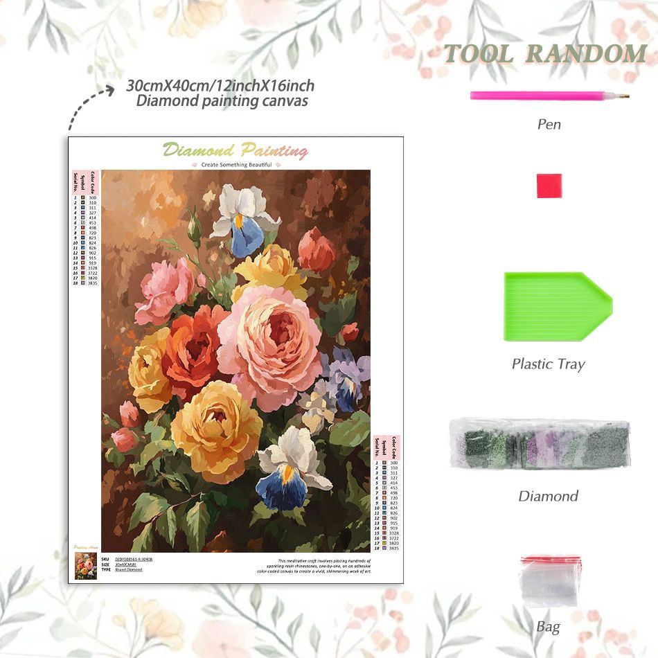 CHENISTORY Flower 5d Diamond P - Art Craft Gift Ideas ulasan dan harga