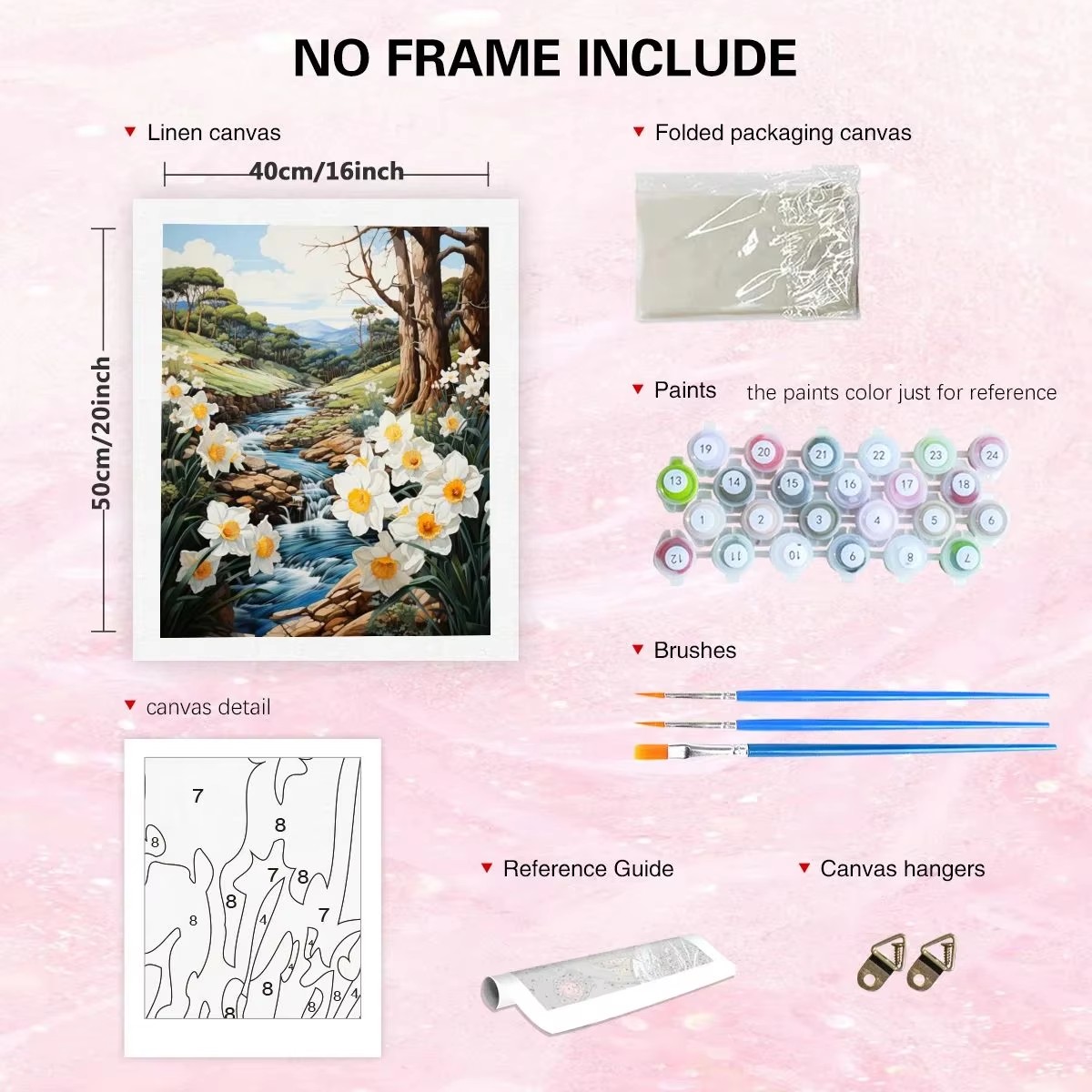 GATYZTORY Painting By Numbers  - Art Craft Village ulasan dan harga