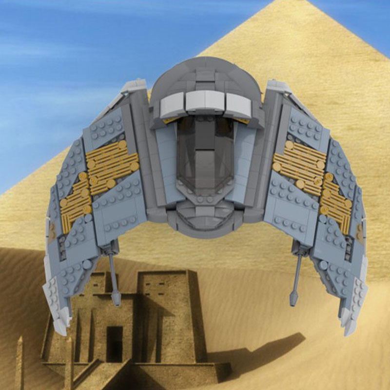 745pcs MOC Space DEATH GLIDER  - Art Craft Gift Ideas ulasan dan harga