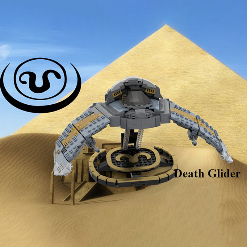745pcs MOC Space DEATH GLIDER  - Art Craft Gift Ideas ulasan dan harga