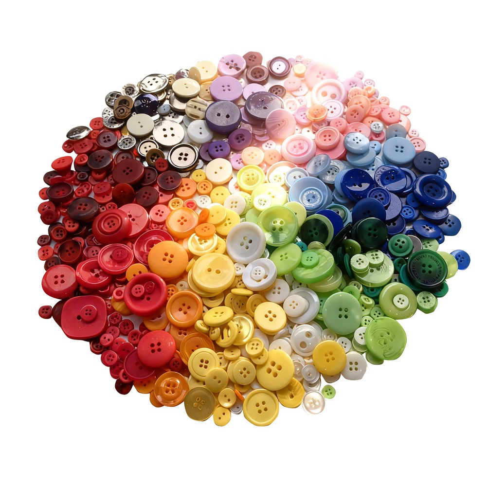 Round Resin Craft Buttons for  - Art Craft Event ulasan dan harga