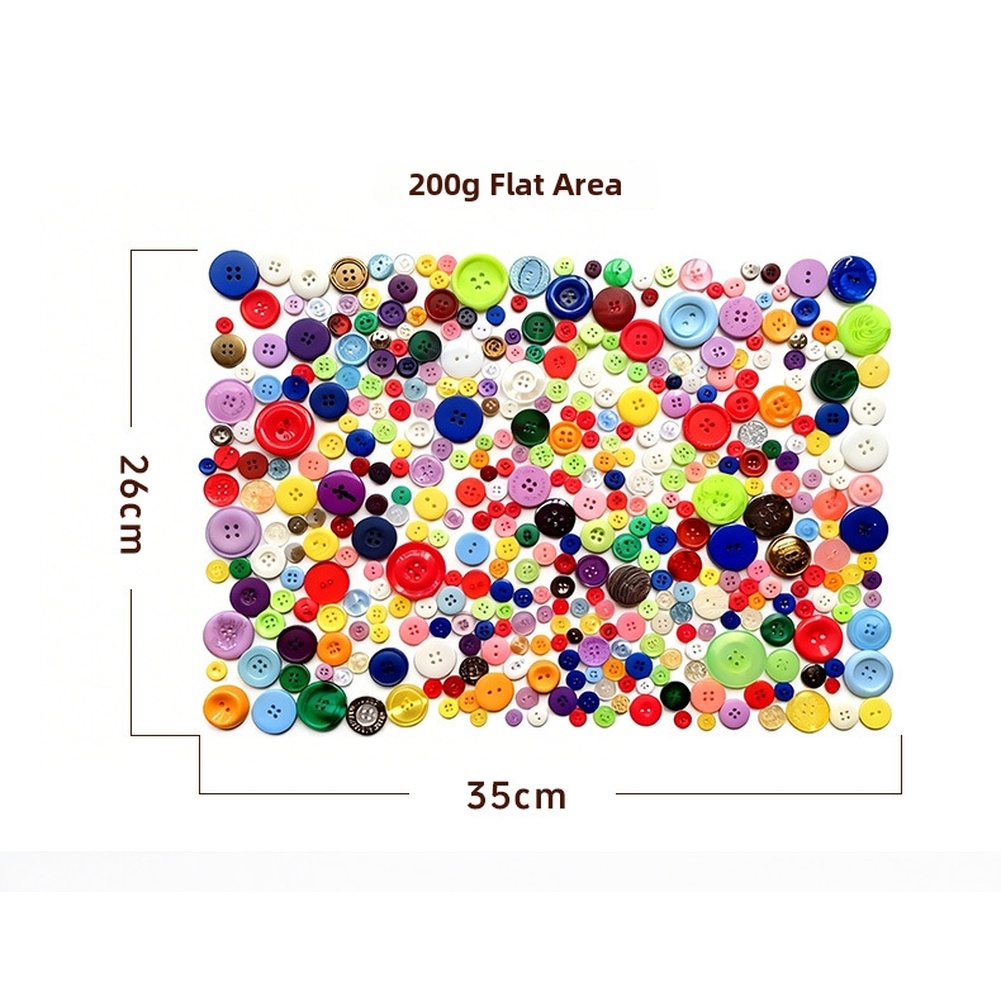 Round Resin Craft Buttons for  - Art Craft Event ulasan dan harga