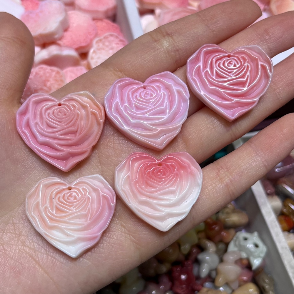 2PCS Natural Queen Shell Stone - Queen Art Craft ulasan dan harga