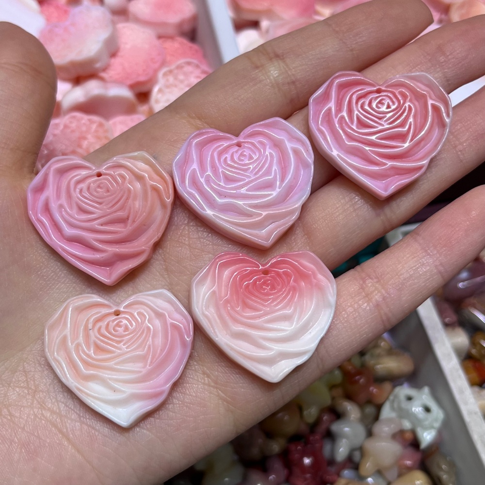 2PCS Natural Queen Shell Stone - Queen Art Craft ulasan dan harga