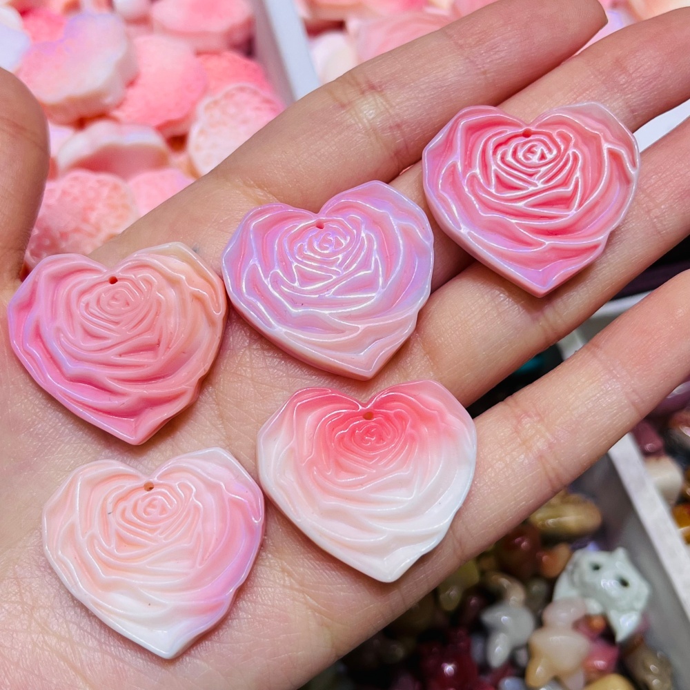 2PCS Natural Queen Shell Stone - Queen Art Craft ulasan dan harga