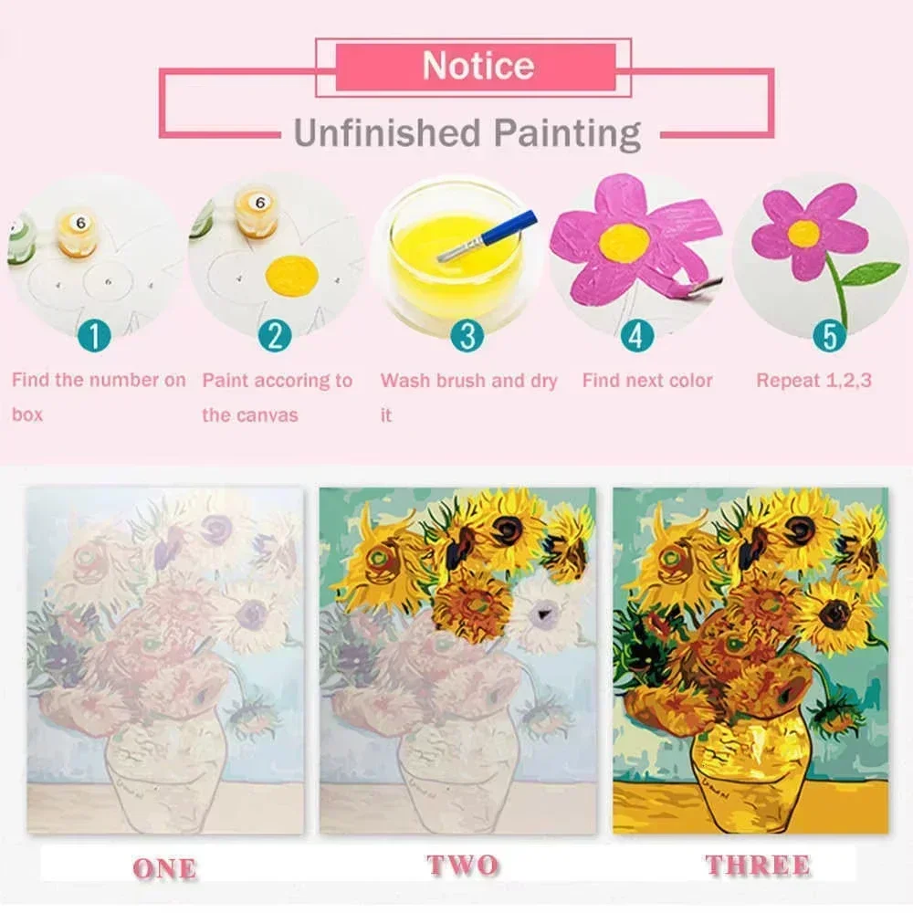 Paint By Numbers Kit for Adult - Art Craft Village ulasan dan harga