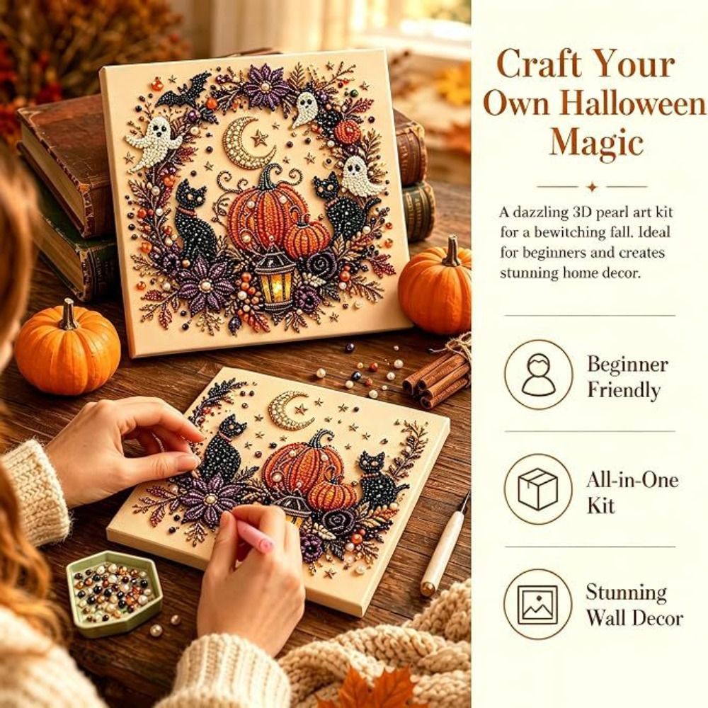 Friendly Crafts Halloween Pear - Art Craft Event ulasan dan harga