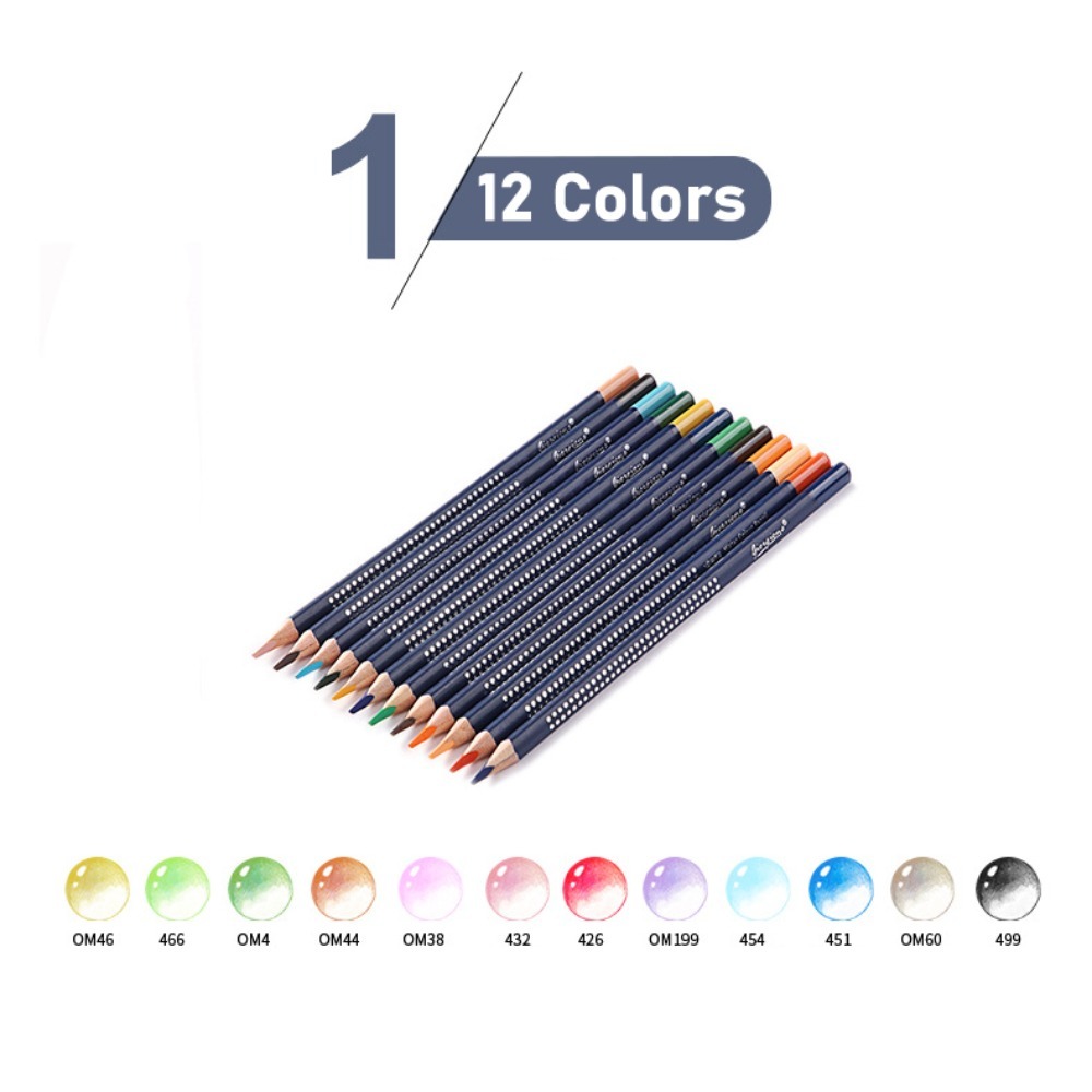 Wooden 12/24/36 Colors Pencil  - Colored Pencil Professional ulasan dan harga