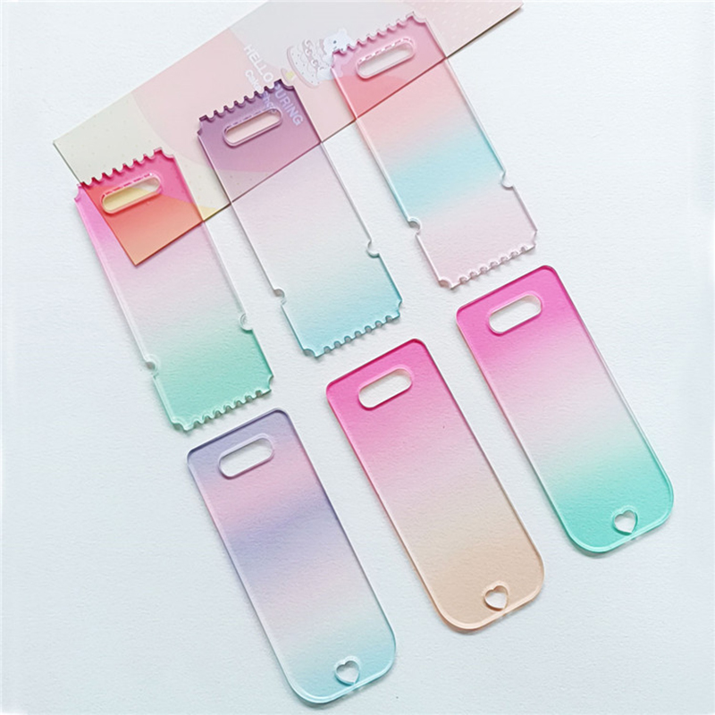 Colorful Gradient Acrylic Orna - Art Craft Event ulasan dan harga