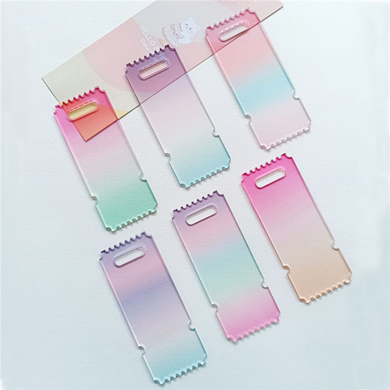 Colorful Gradient Acrylic Orna - Art Craft Event ulasan dan harga