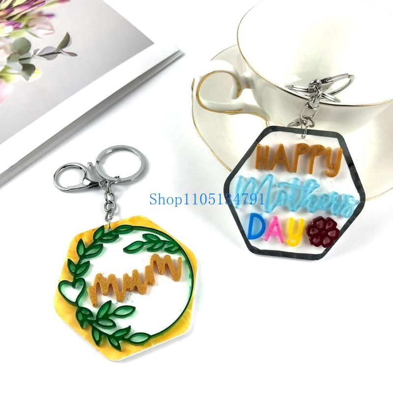 98km Mother Day Keychain Silic - Art Craft Mother'S Day ulasan dan harga