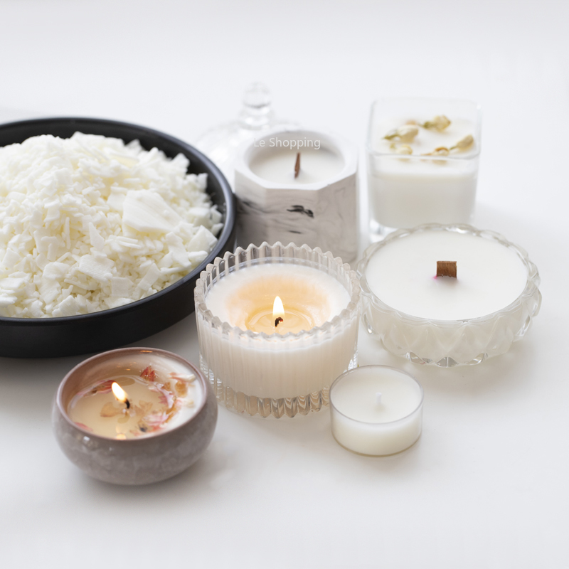 Pure Natural Soy Wax DIY Handm - Candle Making Wax ulasan dan harga