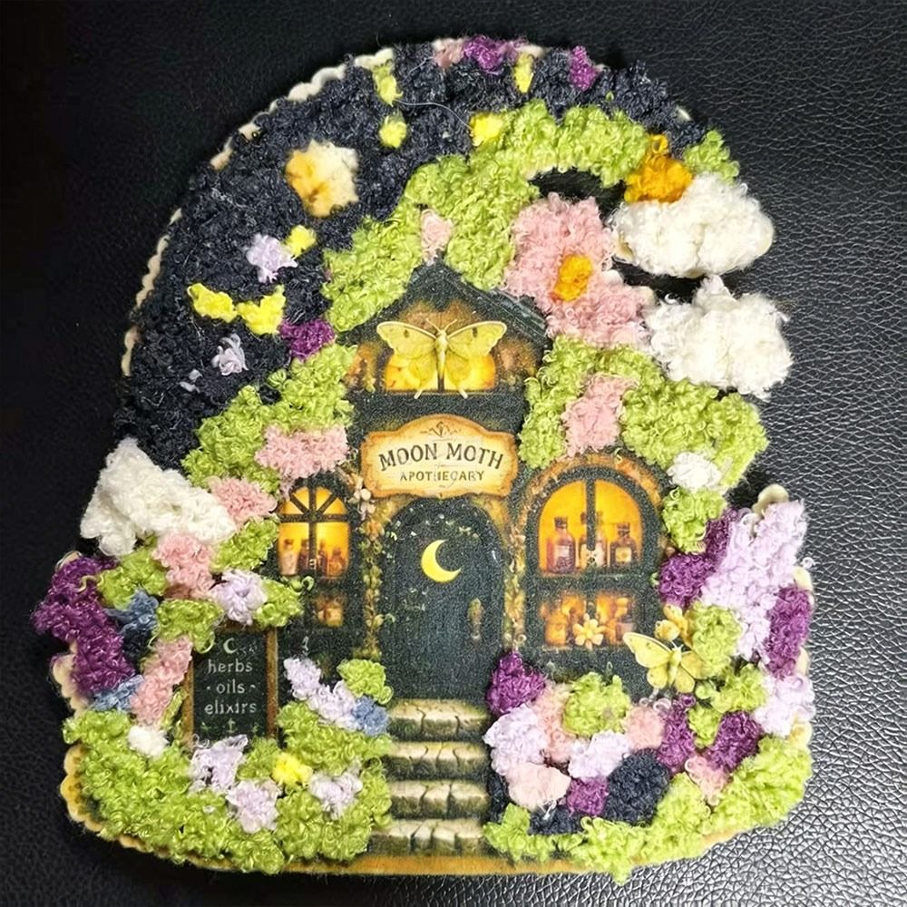 Whimsical Village 3D Fabric Po - Art Craft Village ulasan dan harga