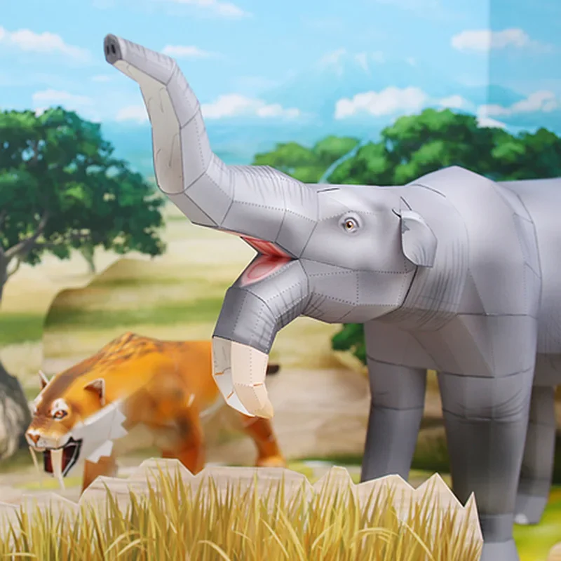 Deinotherium Elephant Origami  - Art Craft Center ulasan dan harga