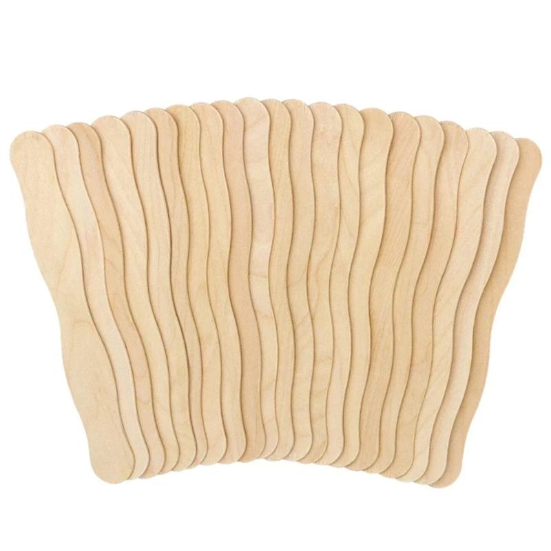 Wooden Popsicle Sticks Paddle  - Art Craft With Ice Cream Stick ulasan dan harga