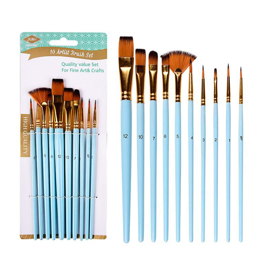10Pcs/Set  Watercolor Gouache  - Gouache Paint Set ulasan dan harga