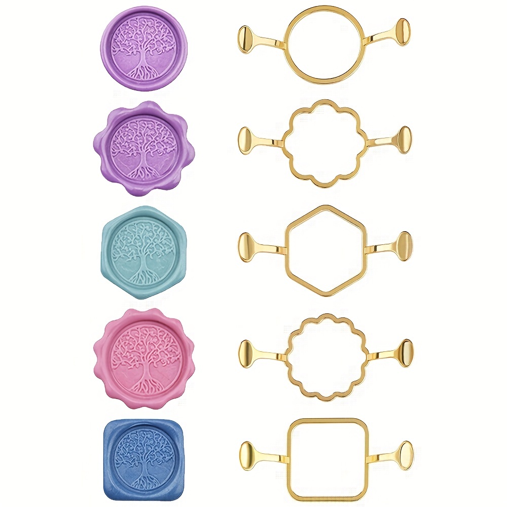 5-Pack Hexagon Square Metal Wa - Batik Wax Kit ulasan dan harga