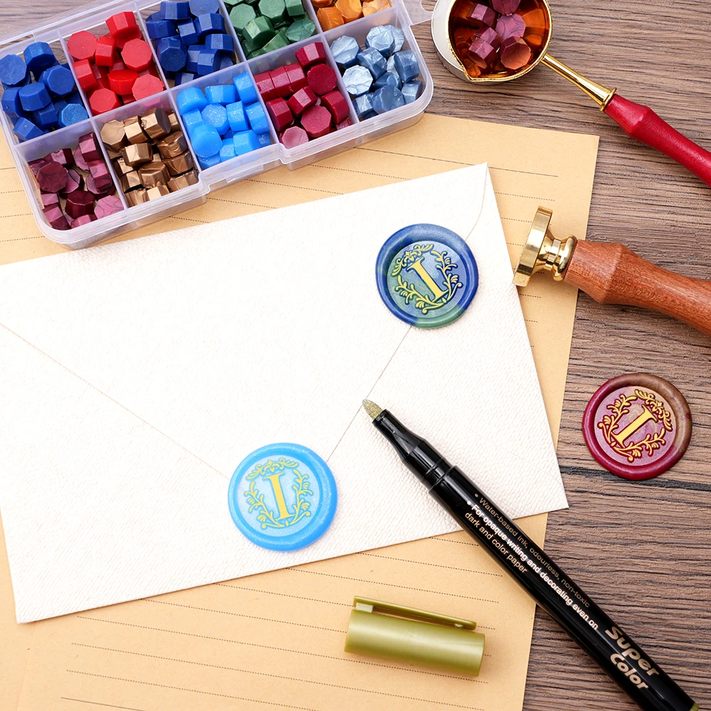 Colorful Sealing Wax Kit Alpha - Batik Wax Kit ulasan dan harga