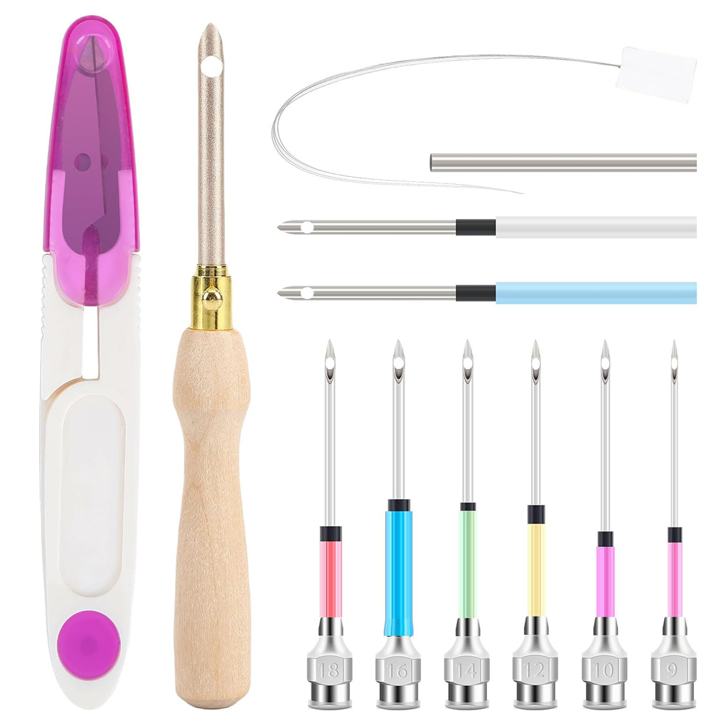 13Pcs Punch Needle Kit Adjusta - Punch Needle Kit ulasan dan harga