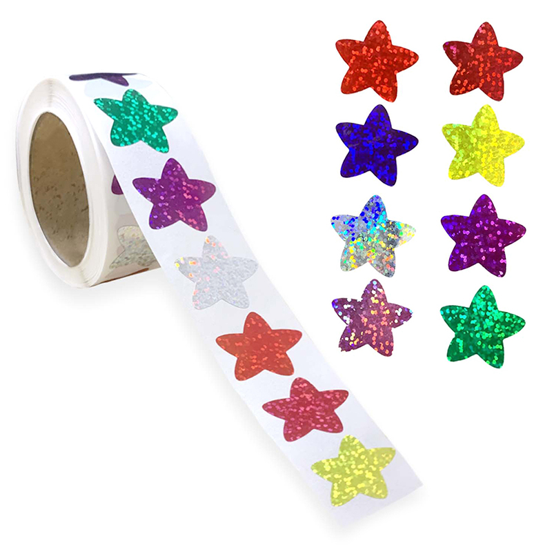 500Pcs/Roll Colorful Star Stic - School Of Art X Craft ulasan dan harga