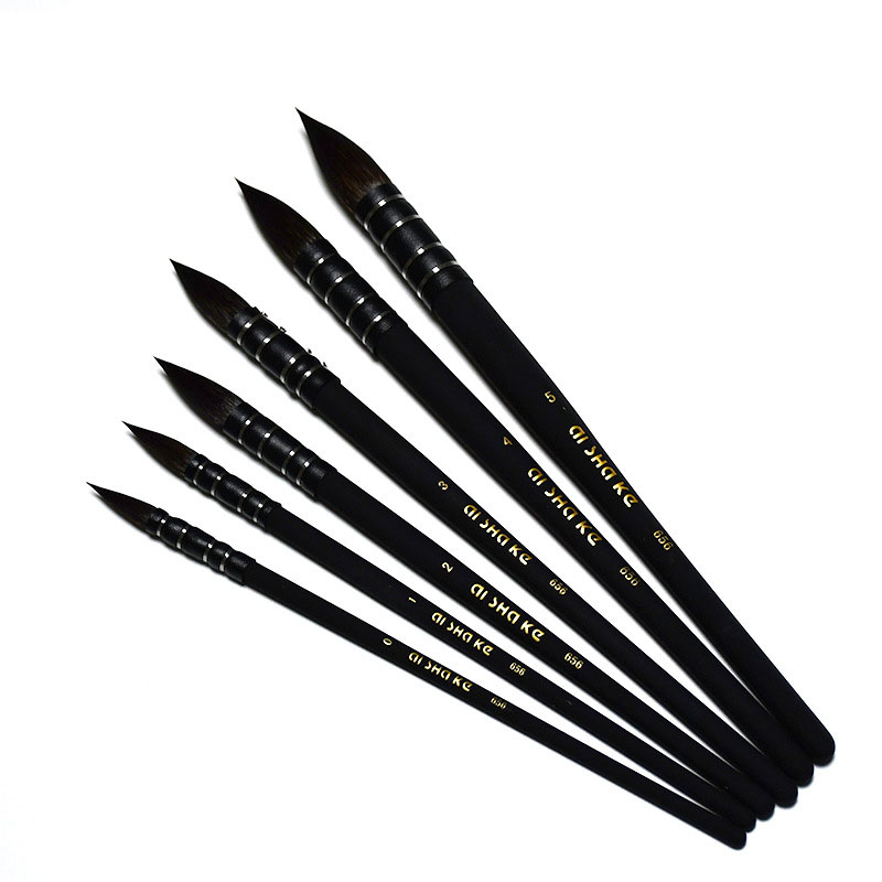 1pc Mop Watercolor Paint Brush - Gouache Paint Set ulasan dan harga