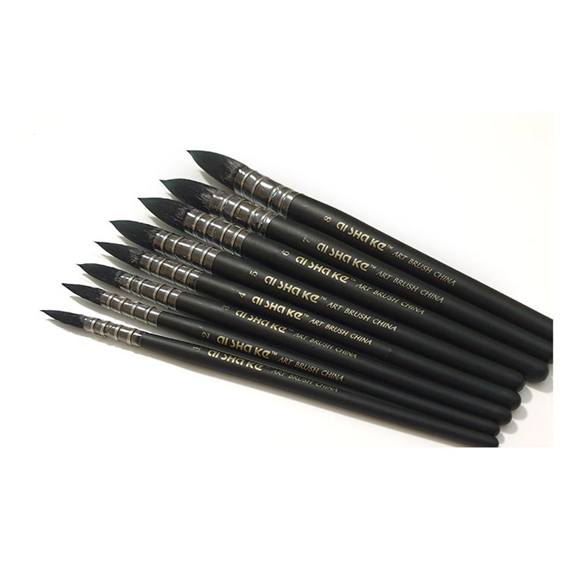 1pc Mop Watercolor Paint Brush - Gouache Paint Set ulasan dan harga