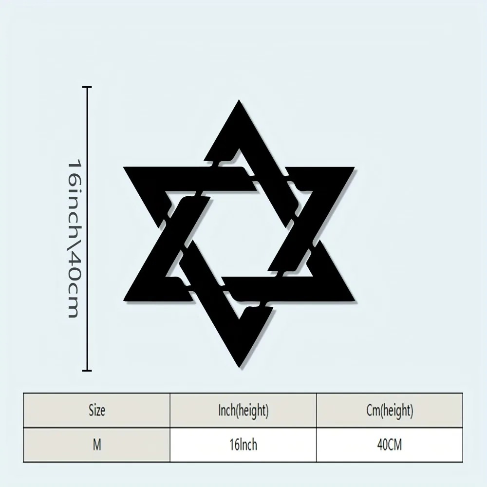 CIFBUY Metal Wall Art Star of  - Art Crafts ulasan dan harga