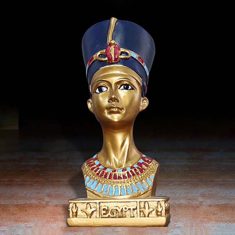 Egyptian Queen Ornament Resin  - Queen Art Craft ulasan dan harga