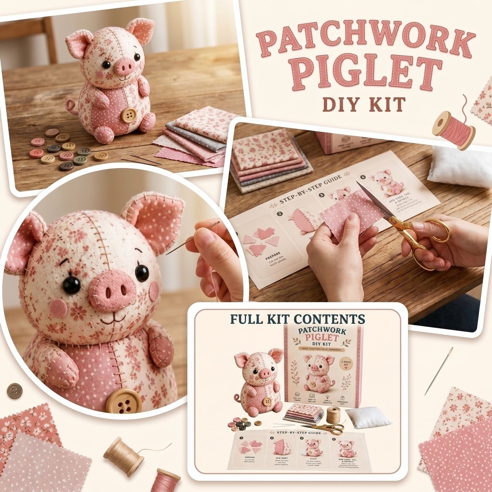 Kids Woodland Animals Sewing K - Art Craft Event ulasan dan harga