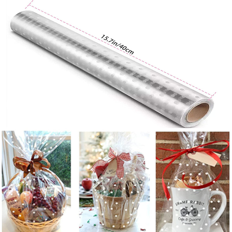 White Dots Cellophane Bags, Ce - School Of Art X Craft ulasan dan harga