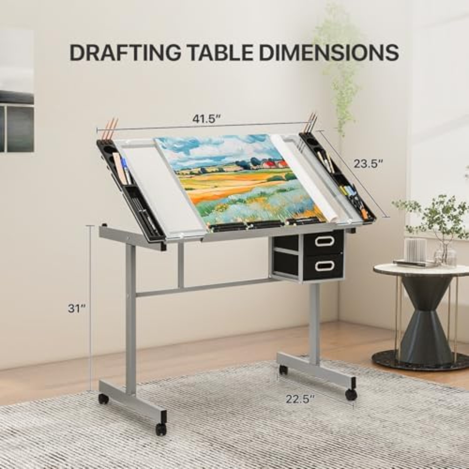 Professhional Drafting Table f - Art Crafts ulasan dan harga