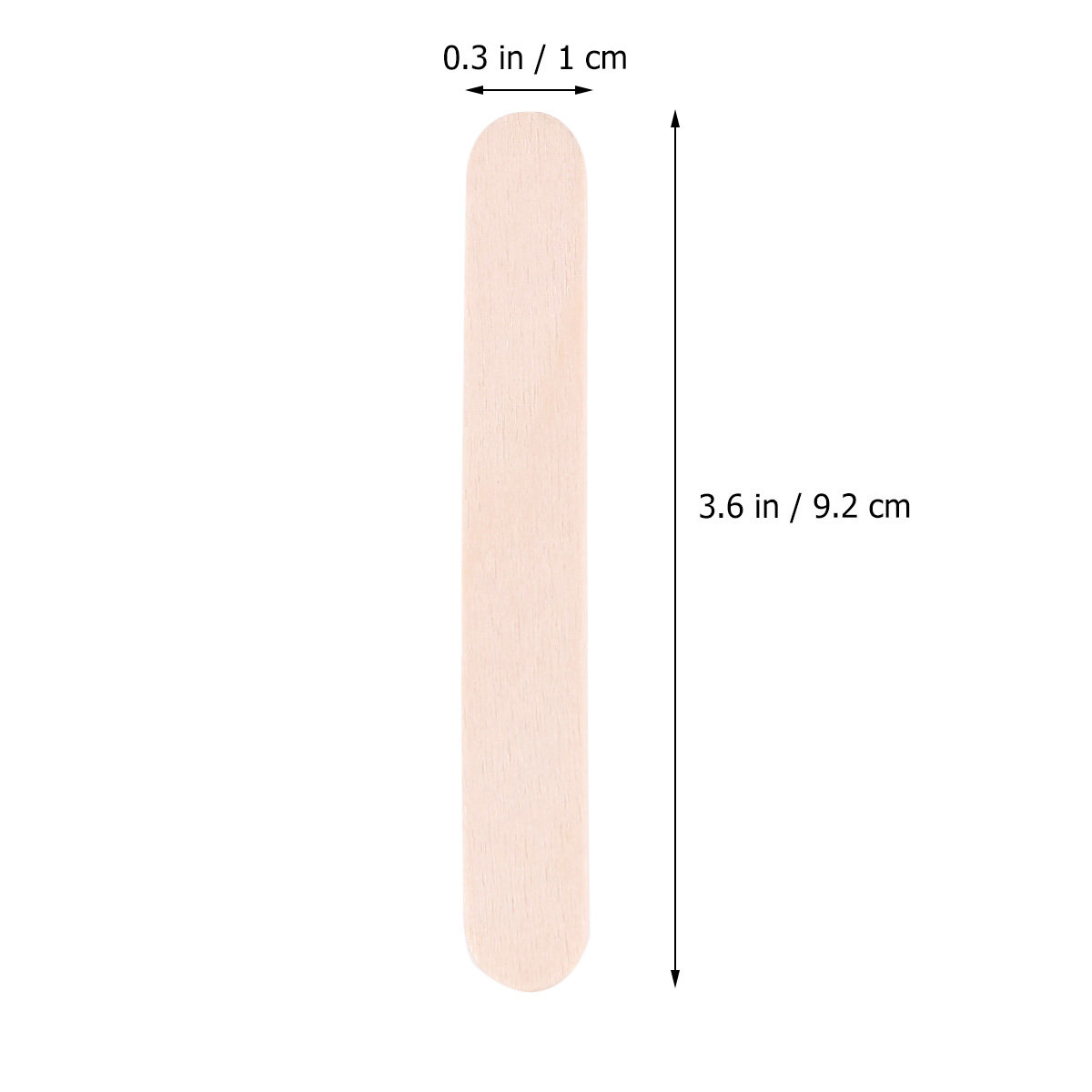 50Pcs Wooden Craft Sticks Natu - Art Craft With Ice Cream Stick ulasan dan harga