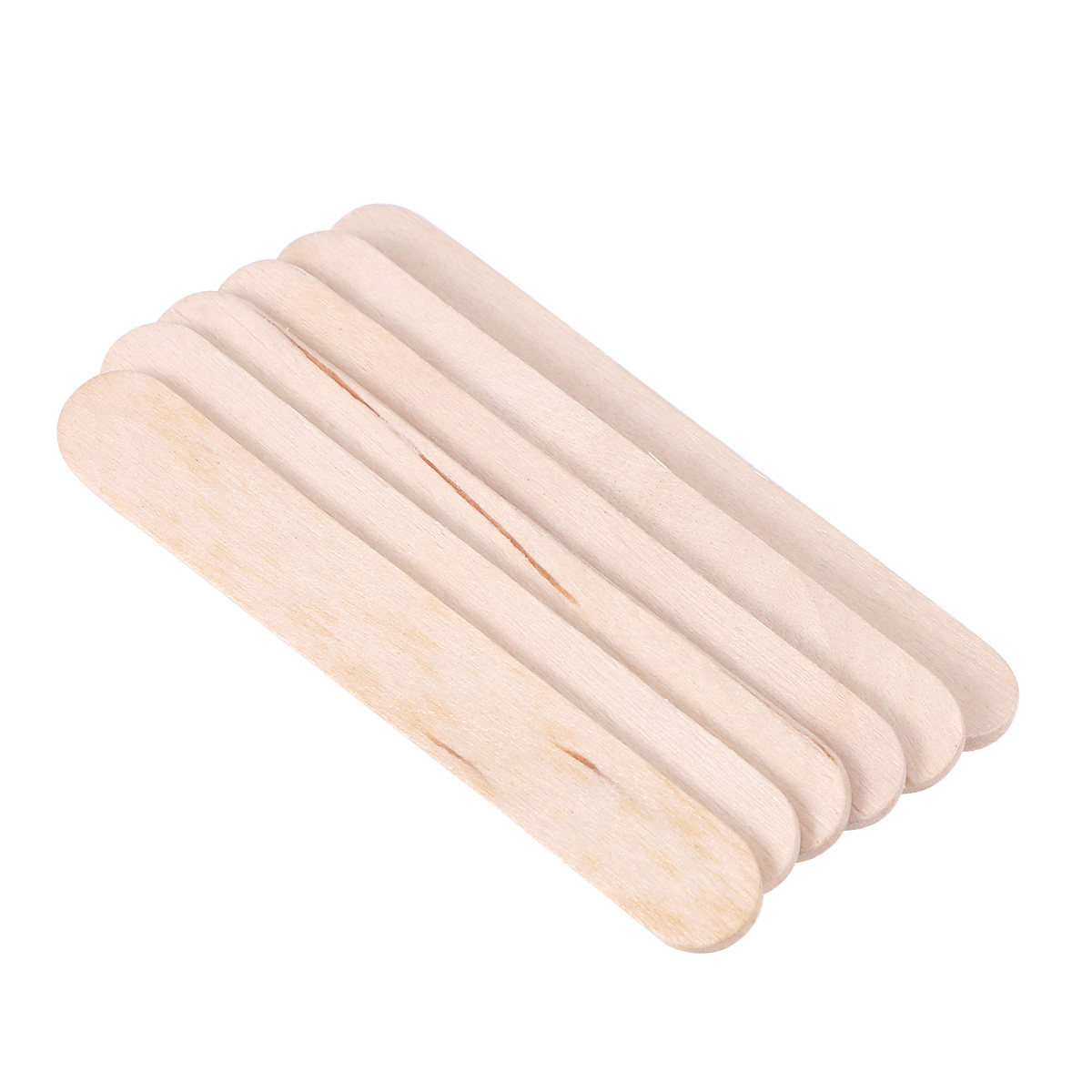 50Pcs Wooden Craft Sticks Natu - Art Craft With Ice Cream Stick ulasan dan harga