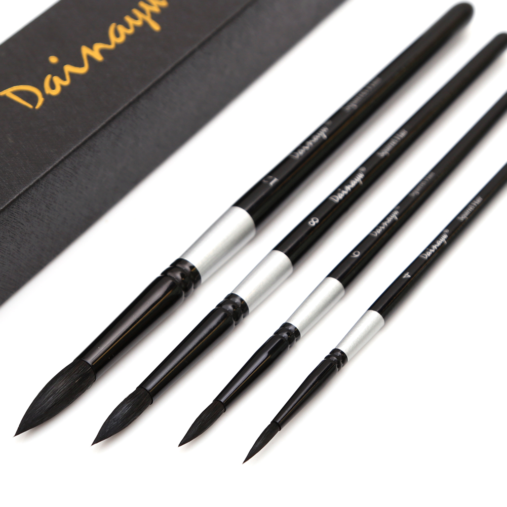 Dainayw Professional 4Pcs Roun - Gouache Paint Set ulasan dan harga