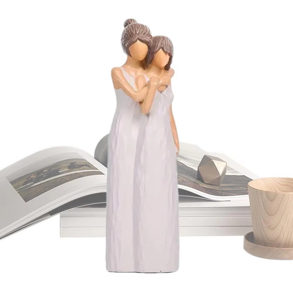 Hand-Painte Mother And Daughte - Art Craft Mother'S Day ulasan dan harga